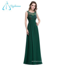 Sheath Sheath Chiffon Tulle Scoop Evening Long Dress